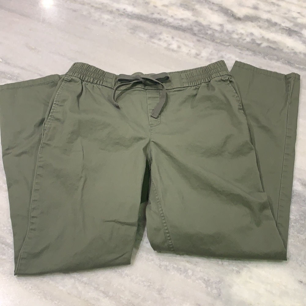Old Navy Army Green Pull On Chino sz: 4